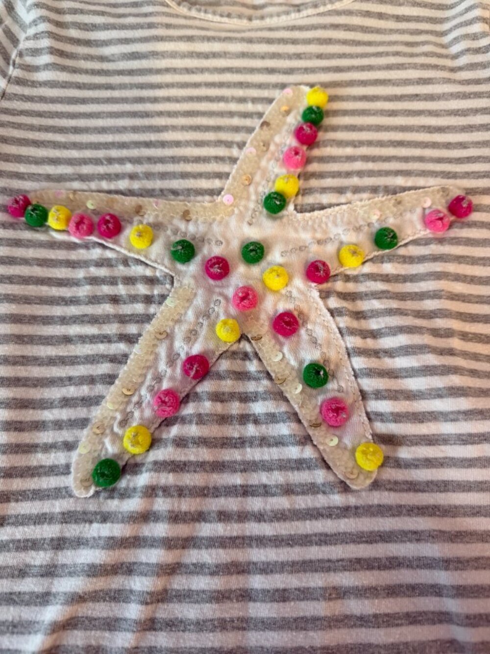 Mini Boden Starfish Top - Picture 2 of 5